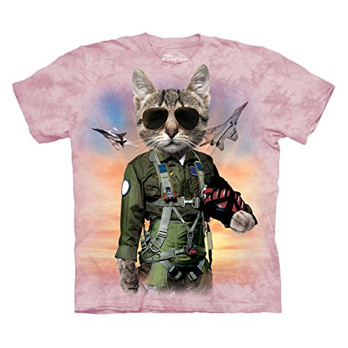 The Mountain Men's Tom Cat T-Shirt Pink L