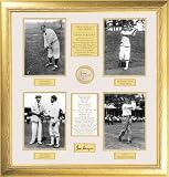 Gene Sarazen Framed 8x10 Photograph Collage with Collectors Coin