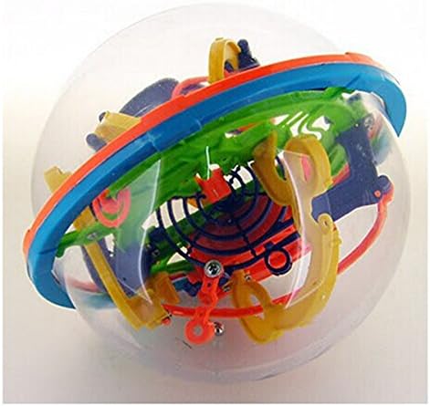 Sweet Mall 3D Space Traveller Intellect Ball Balance 3d Maze Ball Game Puzzle Toy - 100 Barriers