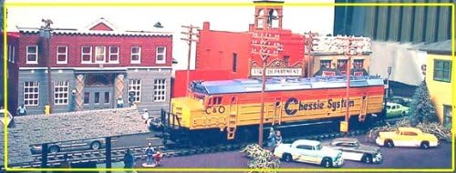 HO Scale FP-45 C & O Chessie Diesel Train Engine Locomotive