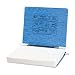 ACCO Pressboard Hanging Data Binder, 8.5 x 11 Inches Unburst Sheets, Light Blue (54122)