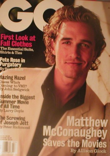 GQ Magazine July 1997 Matthew McConaughey (Single Back Issue)