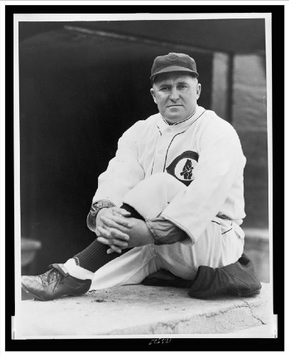 Historic Print (S): Joe McCarthy, manager of the Cubs, in a characteristic pose