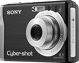 Sony Cybershot DSCW90 8.1MP Digital Camera with 3x Optical Zoom and Super Steady Shot (Black)