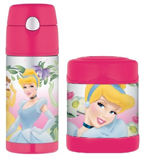 Thermos Disney Princess Funtainer Bottle and Food Jar