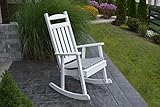 A&L Furniture Company Classic Recycled Plastic Porch Rocking Chair