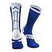 Epivive Velocity Royal Blue & White Football, Basketball, Lacrosse Socks (Medium)