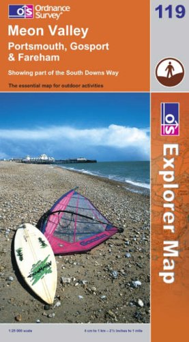 Meon Valley, Portsmouth, Gosport and Fareham (Explorer Maps) (OS Explorer Map)
