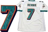 Chad Henne Autographed/Hand Signed Authentic Miami Dolphins White Jersey