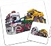 Cover:Personalisiertes Koolart - Iveco Lowloader Truck - Tischuntersetzer aus Holz
