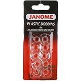 Janome Plastic Bobbins for All Janome Home Use Models