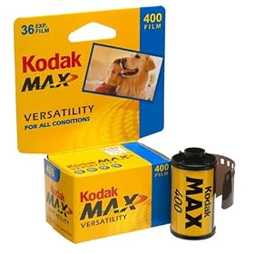 Click here to buy Kodak Max Versatility 35mm 400 Color Print Film, 12 Rolls (336 Exposures) by Kodak.