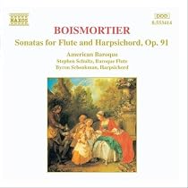 Boismortier: Sonatas For Flute And Harpsichord, Op. 91 [CD on Demand]
