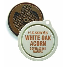 Hunter's Specialties White Oak Acorn Cover Scent Wafers (3 Pack) by