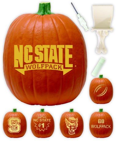 North Carolina State Wolfpack Pumpkin Carving Kit