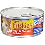 Friskies Cat Food Classic Pate Special Diet Beef & Chicken Entree, 5.5-Ounce Cans (Pack of 24)
