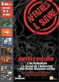 Revue Mindscape  / Affaires à suivre Coffret : L'île diabolique + Le Secret de l'Alchimiste + BD inédite
