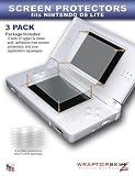 WraptorSkinz Nintendo DS Lite Screen Scratch Protector (3 Pack)