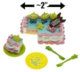 Squeeze Toy Alien & the Birthday Cake | Toy Story Birthday Party Mini-Playset (Japanese Import) [#7]