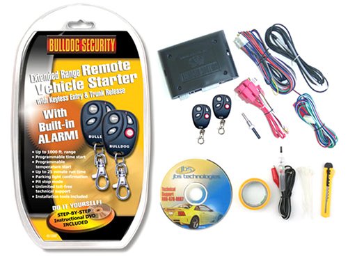 Bulldog RS 1300 Remote Starter w/Keyless Entry and Alarm System