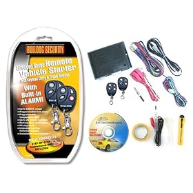 Bulldog RS 1300 Remote Starter w Keyless Entry and Alarm System by Bulldog Security