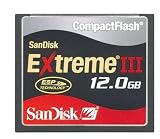 SanDisk Extreme III - Flash memory card - 12 GB - CompactFlash