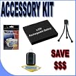 BigVALUEInc Accessory Saver CGA007 Lithium Ion Battery Bundle for Panasonic Lumix Digital Cameras + More