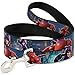 Buckle-Down Pet Leash - Hiro & Baymax Action Poses/San Fransokyo - 6 Feet Long - 1/2