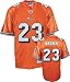 Ronnie Brown Jersey: Reebok Orange Replica #23 Miami Dolphins Jersey - X-Large