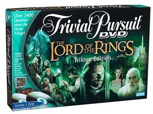 Childrens Toyshop  Toys : Lord of the Rings Trivial Pursuit DVD Game
