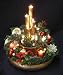 Christmas Santa Lighted Centerpiece
