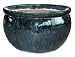 Large Bell Pot Blossom Black