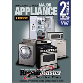 2YR DOP APPLIANCES UNDR $2000 IN HOME
