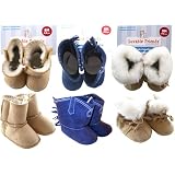 Assorted Designs Suede Booties
