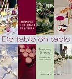 De table en table : Histoires de d�cors et de saveurs