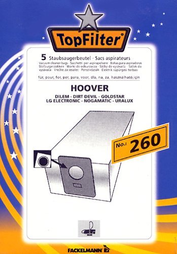 Top Filter 5 Staubsaugerbeutel Nr. 260