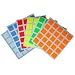 Cubicle 5x5 Full Bright Sticker Set 63mm - Yuxin RS.388.00