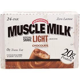 Muscle Milk Light  8.25-Ounce  Chocolate  24-Count