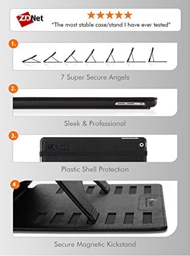 Red iPad Air 1 Generation Case Prodigy Elite - Limited Edition By ZooGue - Best Cover