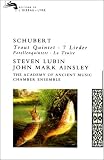 Schubert: Trout Quintet, 7 Lieder, Forellenquintett, La Truite.