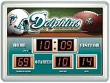 14"x19" Scoreboard/Clock/Therm (NG)-Miami Dolphins