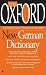 Book The Oxford New German Dictionary