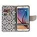DRUnKQUEEn S6 Edge Plus Case, PU Leather Credit Card Holder Case Stand Feature Wallet Type Flip Folio Cover - for G928 Samsung Galaxy S6 Edge+ Plus