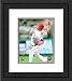 Framed Jered Weaver Los Angeles Angels 8x10 Photo
