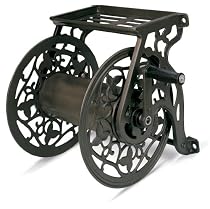 Ames True Temper Decorative Bronze Wall Mount Hose Reel #2391200A