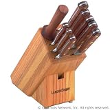 Lamson Sharp 39770 Rosewood Forged 10-PC Block Set by Lamson
