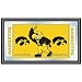 University of Iowa Logo and Mascot Framed Mirror