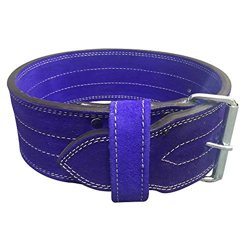 Single Prong Powerlifting Belt 10mm Weight Lifting Violet Medium