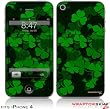 iPhone 4 Skin - St Patricks Clover Confetti (DOES NOT fit newer iPhone 4S)