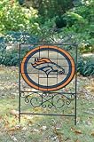 Denver Broncos Glass Yard Sign